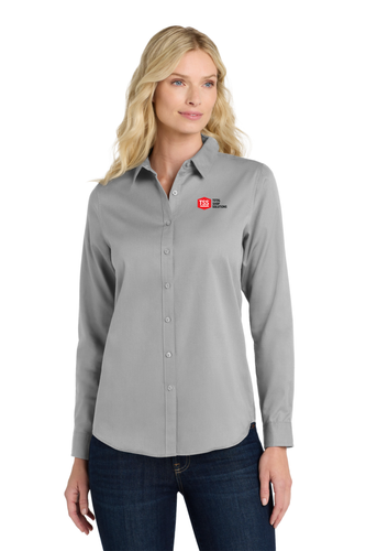 Port Authority® Women's Long Sleeve SuperPro React LW808 - TSS image thumbnail