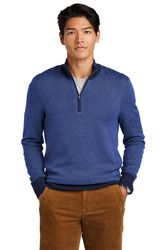 Image of Brooks Brothers Washable Merino 1/4-Zip Sweater