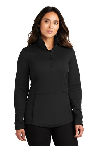 Port Authority Ladies Smooth Fleece 1/4-Zip image thumbnail