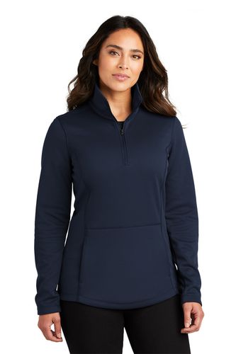 Port Authority Ladies Smooth Fleece 1/4-Zip image thumbnail