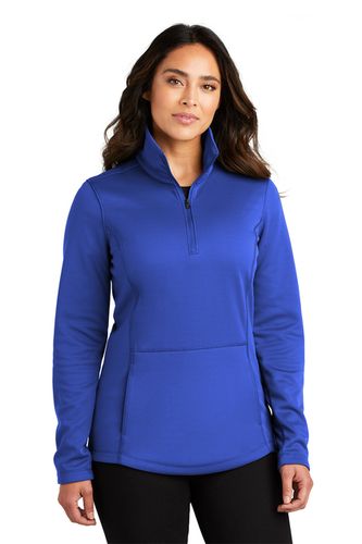 Port Authority Ladies Smooth Fleece 1/4-Zip image thumbnail
