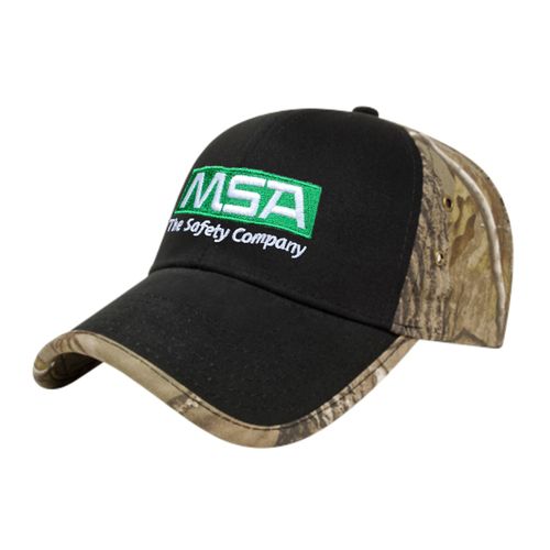 Solid Front Camo Back Hat image thumbnail