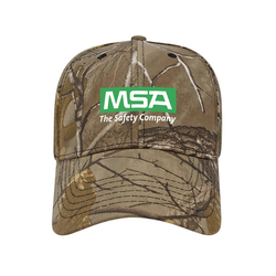 Image of Structured Six Panel Camo Cap