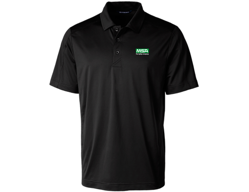 Men's Textured Stretch Recycled Short Sleeve Polo image thumbnail