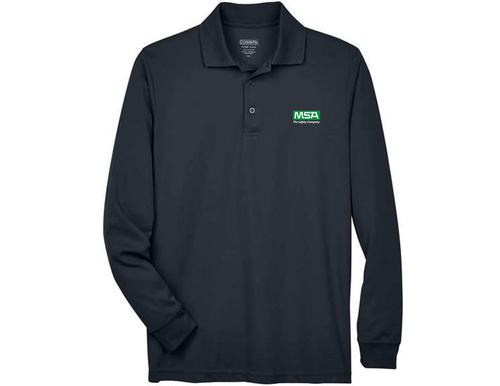 Men's Long Sleeve Pique Polo image thumbnail