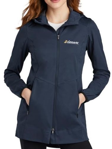 Lexani Ladies Active Hooded Soft Shell Jacket image thumbnail