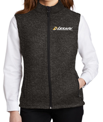 Image of Lexani Ladies Sweater Fleece Vest