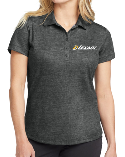 Lexani Ladies Dri-FIT Crosshatch Polo image thumbnail