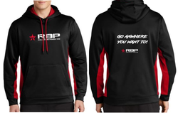 Image of RBP Fleece Colorblock Hooded Pullover