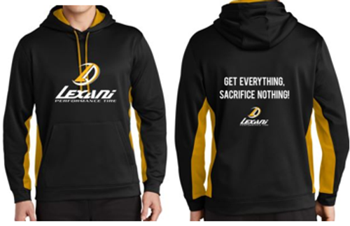 Lexani Fleece Colorblock Hooded Pullover image thumbnail