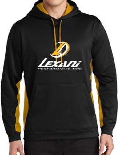 Lexani Fleece Colorblock Hooded Pullover image thumbnail