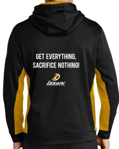 Lexani Fleece Colorblock Hooded Pullover image thumbnail