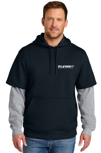 Turbo Tires CornerStone Tough Fleece Layered Hoodie image thumbnail
