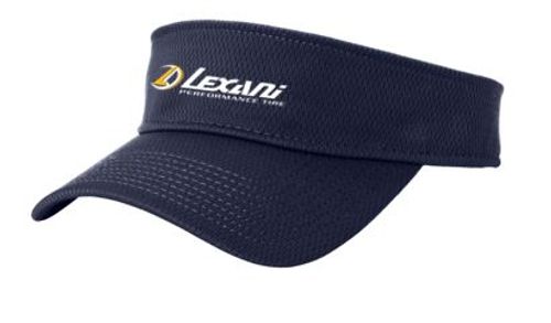 Lexani New Era Navy Performance Dash Adjustable Visor image thumbnail