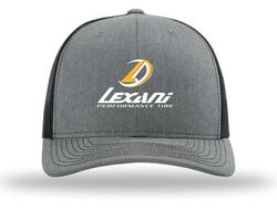 Image of Lexani Richardson Trucker Cap Heather Gray & Black