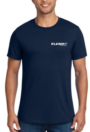 Turbo Tires Premium Blend Ring-Spun T-Shirt Navy image thumbnail