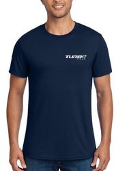 Image of Turbo Tires Premium Blend Ring-Spun T-Shirt Navy