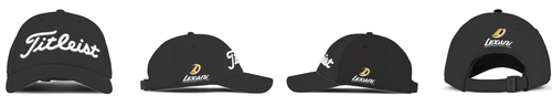 Lexani Titleist Black Tour Performance Mesh Golf Hat image thumbnail