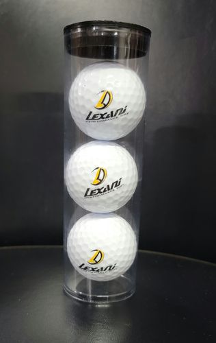Lexani 3 Golf Balls in Tube image thumbnail