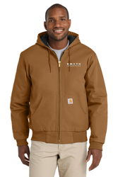Image of Carhartt® Tall Quilted-Flannel-Lined Duck Jacket