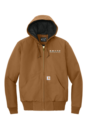 Carhartt® Tall Quilted-Flannel-Lined Duck Jacket image thumbnail