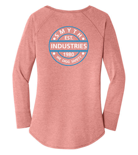 WE DIGG- District® Ladies Perfect Tri L/S Tunic Tee image thumbnail