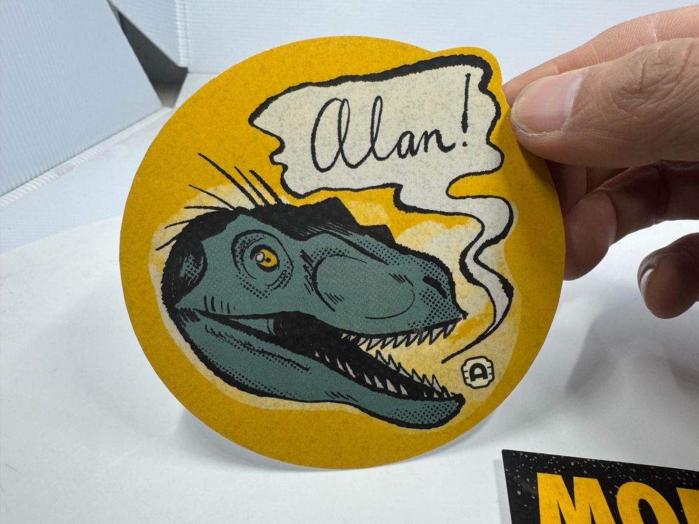 Alan Vinyl Sticker primary image