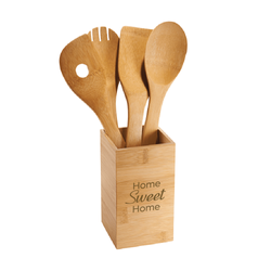 Image of Bamboo Kitchen Tool Set