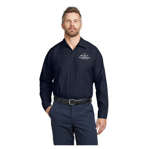 Red Kap® Long Sleeve Industrial Work Shirt image thumbnail