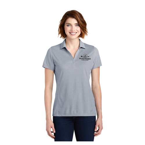 Port Authority ® Ladies Poly Oxford Pique Polo image thumbnail