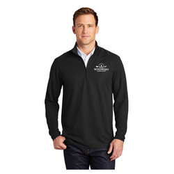 Image of Port Authority® Pinpoint Mesh 1/2-Zip