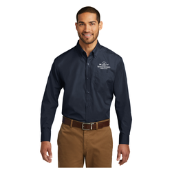 Image of Port Authority® Short Sleeve Carefree Poplin Shirt