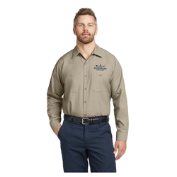 Image of Red Kap® Long Sleeve Industrial Work Shirt