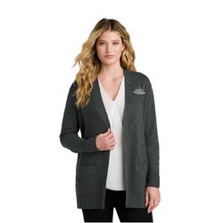 Image of Port Authority® Women’s Easy Care Open-Front Cardigan Sweater