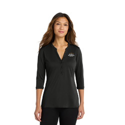 Image of Port Authority ® Women's UV Choice Pique Henley