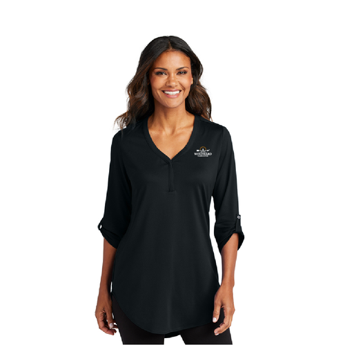 Port Authority® Women's City Stretch 3/4-Sleeve Tunic image thumbnail
