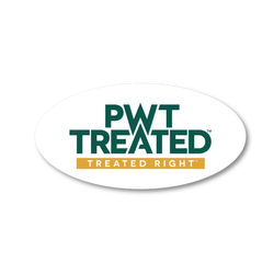 Image of PWT Treated Oval Decals