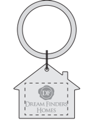 Image of DFH Home Sweet Home Metal Keyholder