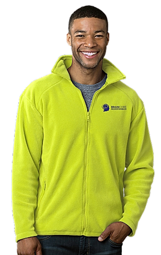 Blue Generation Mens Micro Fleece Full Zip Jacket image thumbnail