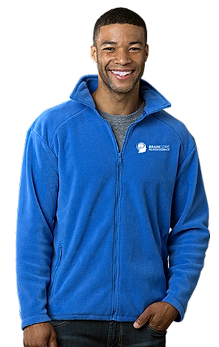 Blue Generation Mens Micro Fleece Full Zip Jacket image thumbnail