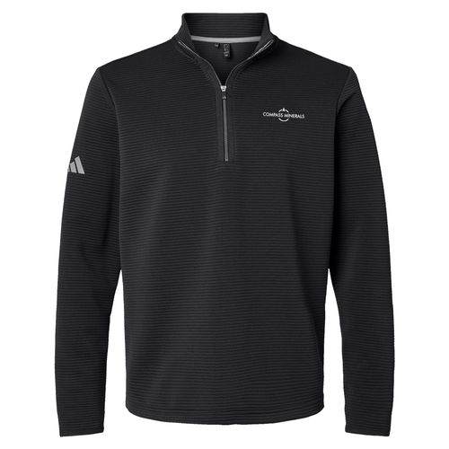 Men's Adidas® Spacer Quarter-Zip Pullover image thumbnail