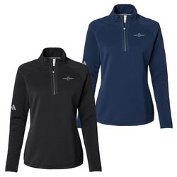 Image of Women's Adidas® Spacer Quarter-Zip Pullover