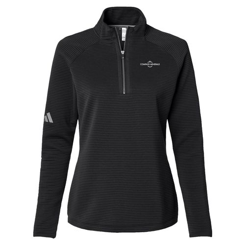 Women's Adidas® Spacer Quarter-Zip Pullover image thumbnail