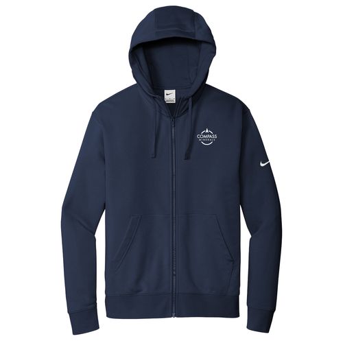Men's Nike Club Fleece Sleeve Swoosh Full-Zip Hoodie image thumbnail
