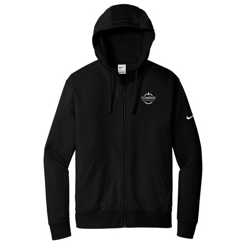 Men's Nike Club Fleece Sleeve Swoosh Full-Zip Hoodie image thumbnail