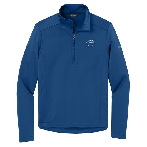 Men's Eddie Bauer® Smooth Mid Layer Fleece 1/2-Zip Sweater image thumbnail