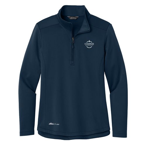 Women's Eddie Bauer® Smooth Mid Layer Fleece 1/2-Zip Sweater image thumbnail