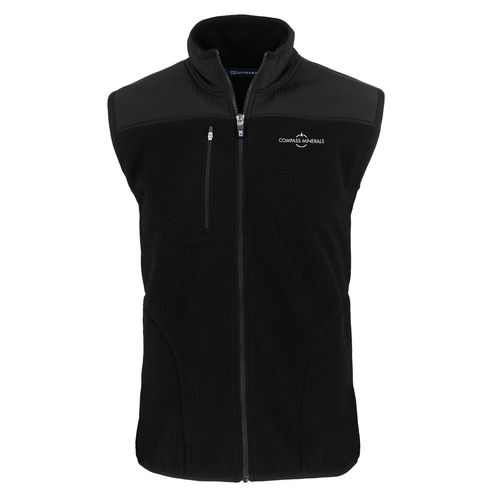 Men's Cutter & Buck Cascade Eco Sherpa Fleece Vest image thumbnail