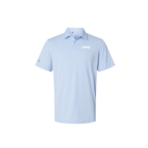 Adidas Blend Polo - Blue Dawn Melange image thumbnail