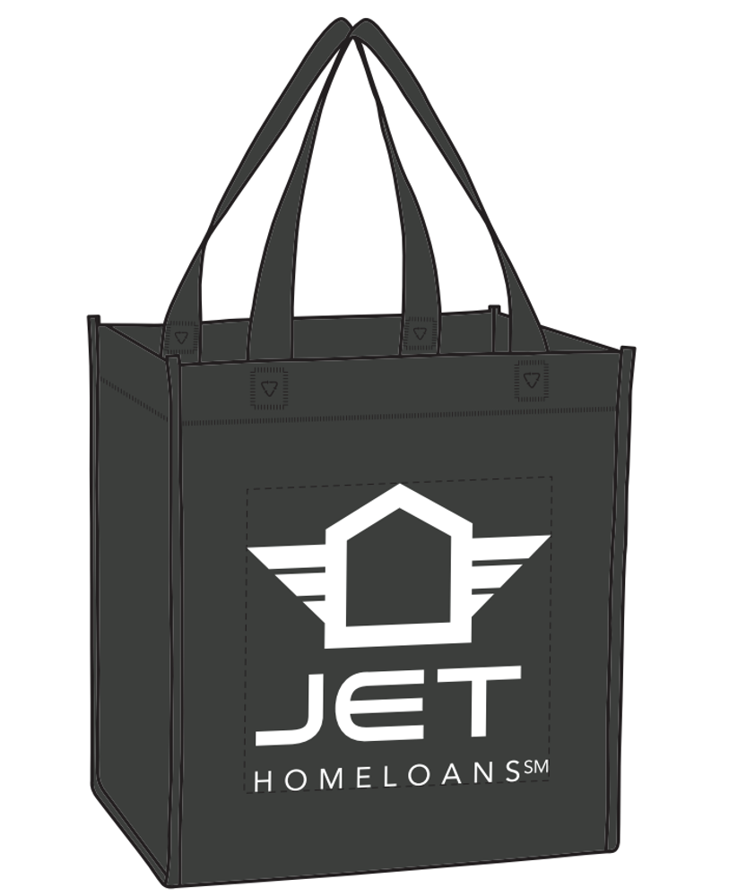 Jet HomeLoans Reusable Non-Woven Shopping Tote primary image